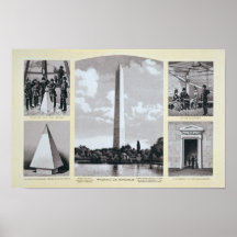 Capping The Washington Monument Poster
