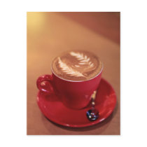 Cappucino Blank Post Card