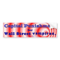 CapPunWallStVampires Bumper Sticker