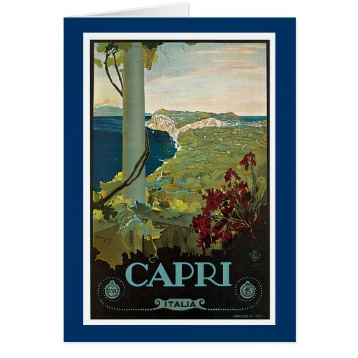 Capri Greeting Card