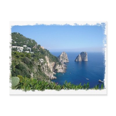 Capri Post Card by kmfreymi