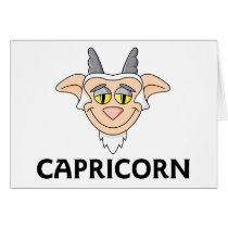 Capricorn Greeting Card