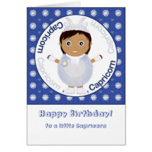 Capricorn Girl - Happy Birthday Cards