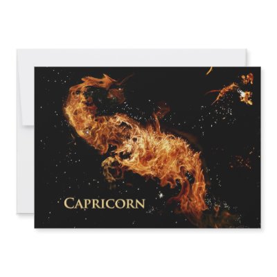 Capricorn-goat-s Custom Announcements by BartBoese