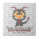 Capricorn Happy Birthday Tiles