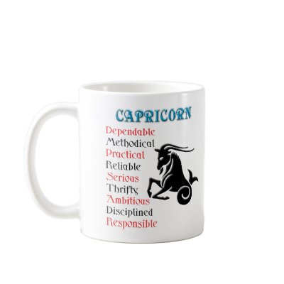 Capricorn Horoscope Zodiac Sign Coffee Mugs by all_items