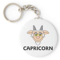 Capricorn Keychain