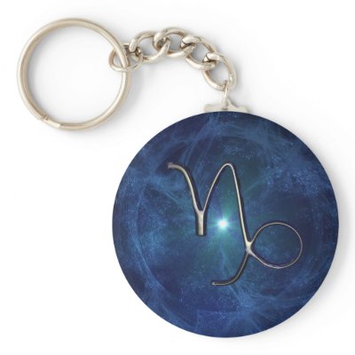 Capricorn Key Chain by packratgraphics