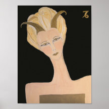 Capricorn - Print - 9" x 12"