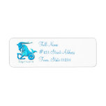 Capricorn Return Address Labels labels