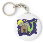 Capricorn the Goat-Fish Keychain