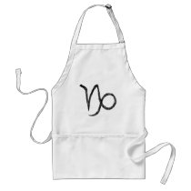 Capricorn. Zodiac Astrology Sign. Aprons