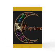 Capricorn Zodiac Moon Cards
