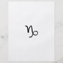Capricorn - Zodiac Sign Personalized Flyer