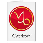 Capricorn - Zodiac Signs Cards