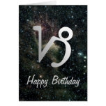 Capricorn Zodiac Star Sign Universe Birthday Cards