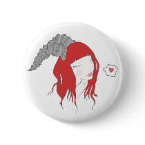 :: capricornio :: pinback button