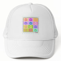 Caps, Hats - Pop Art Kiss