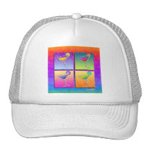 Caps, Hats - Pop Art Margaritas
