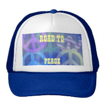 CAPS - ROAD TO PEACE STREETGEAR - SKATEBOARDING TRUCKER HAT