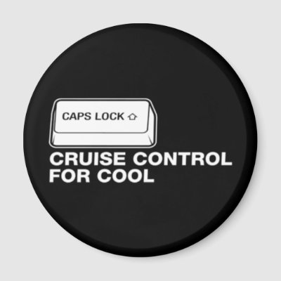 Capslock Cruise Control