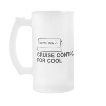 capslock - cruise control for cool coffee mug