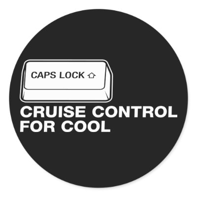 capslock - cruise control for cool by strk3