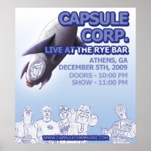 Capsule Corp Poster