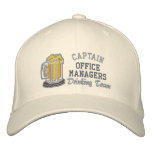 Captain Beer Drinking Team - Customizable embroidered hats