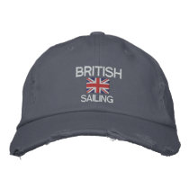 Captain - British Sailing Captains Embroidered Baseball Caps