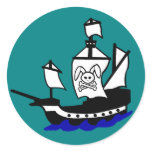 Captain Bunnybeard Stickers