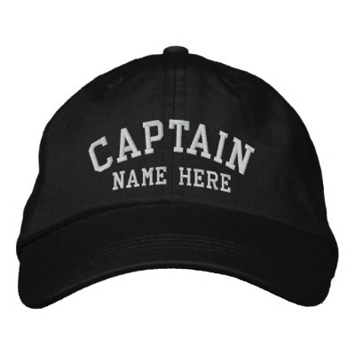 Captain - customizable embroidered baseball cap Captain - customizable embroidered baseball cap