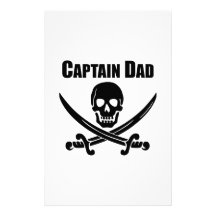 Captain Dad Stationery Design