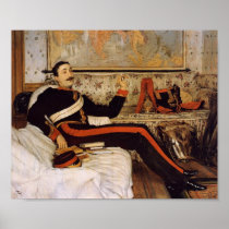 Captain Frederick Gustavus Burnaby Print