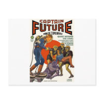 Captain Future Postcard