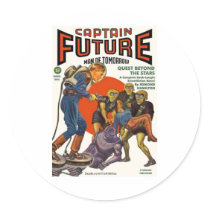 Captain Future Stickers