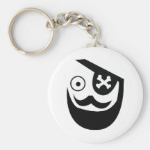 Captain Hank Key Chain