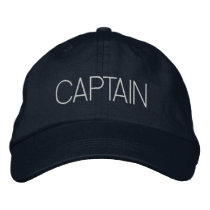 Captain Hat - boat captain, yacht gift, new boater Baseball Cap