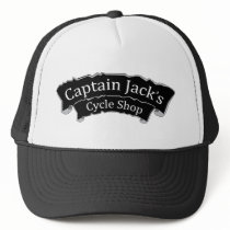 Captain Jack's Cycle Shop Trucker Hat