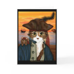 Captain Leo, Pirate Cat & Rat Fantasy Art Card