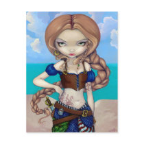 "Captain lly rgan" Postcard