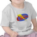 captain lovely baby t-shirts