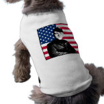 Captain Rickenbacker and The U.S. Flag pet clothing