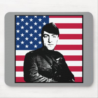 Captain Rickenbacker and The U.S. Flag by parrow1978