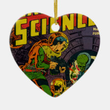Captain Science Christmas Tree Ornaments