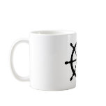 captain ship steering wheel mugs
