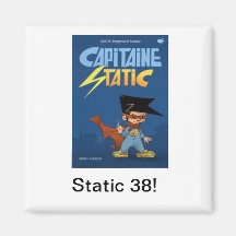 Captain Static Magnets