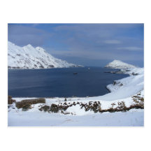 Captain's Bay in Winter, Unalaska Island Postcards