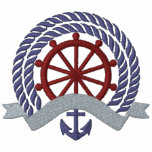 Captain's Wheel embroidered shirts