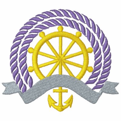 Captain's Wheel by Embroidery4U